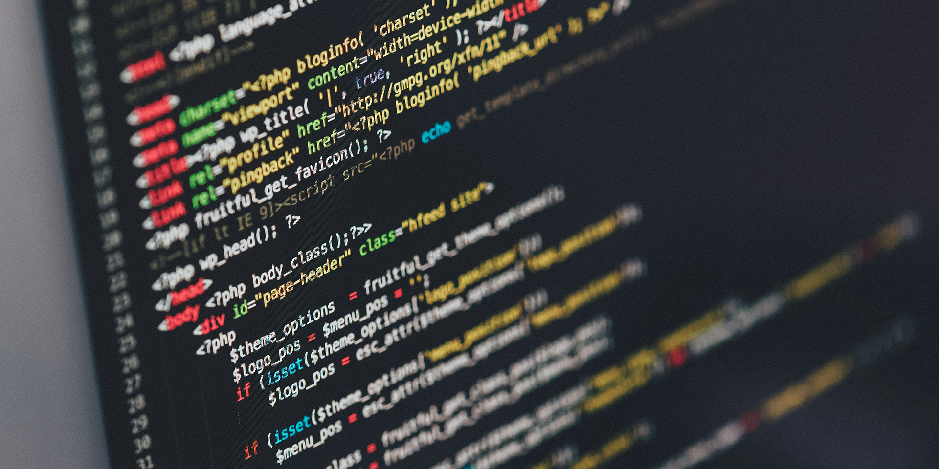 Picture of HTML Code
